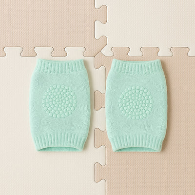 Mint Green Toddler Wool Knit Leg Warmer (Knee Guard) - second image