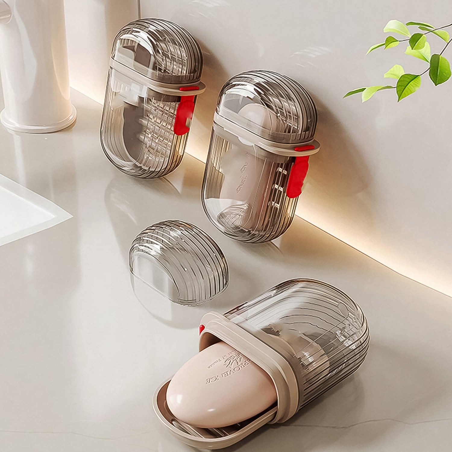 Soap Dishes Soap Box Travel (1 Pc  With Color Box) - LootFaat