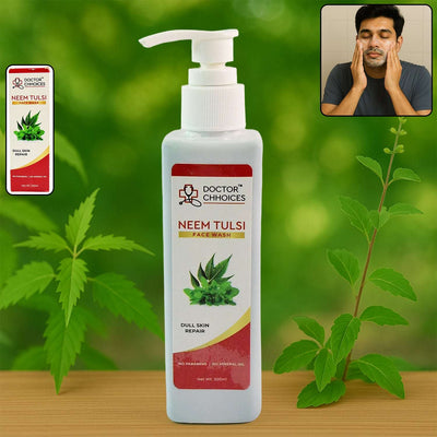 Neem Tulsi Face Wash - Herbal Acne & Oil Control (200ml)