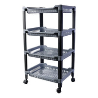 Apex 4-layer Big Multipurpose Plastic Storage Rack