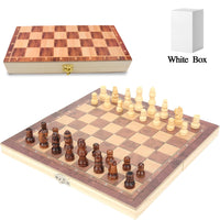 Foldable Wooden Chess Board Set (30  30 Cm  1 Set) - LootFaat