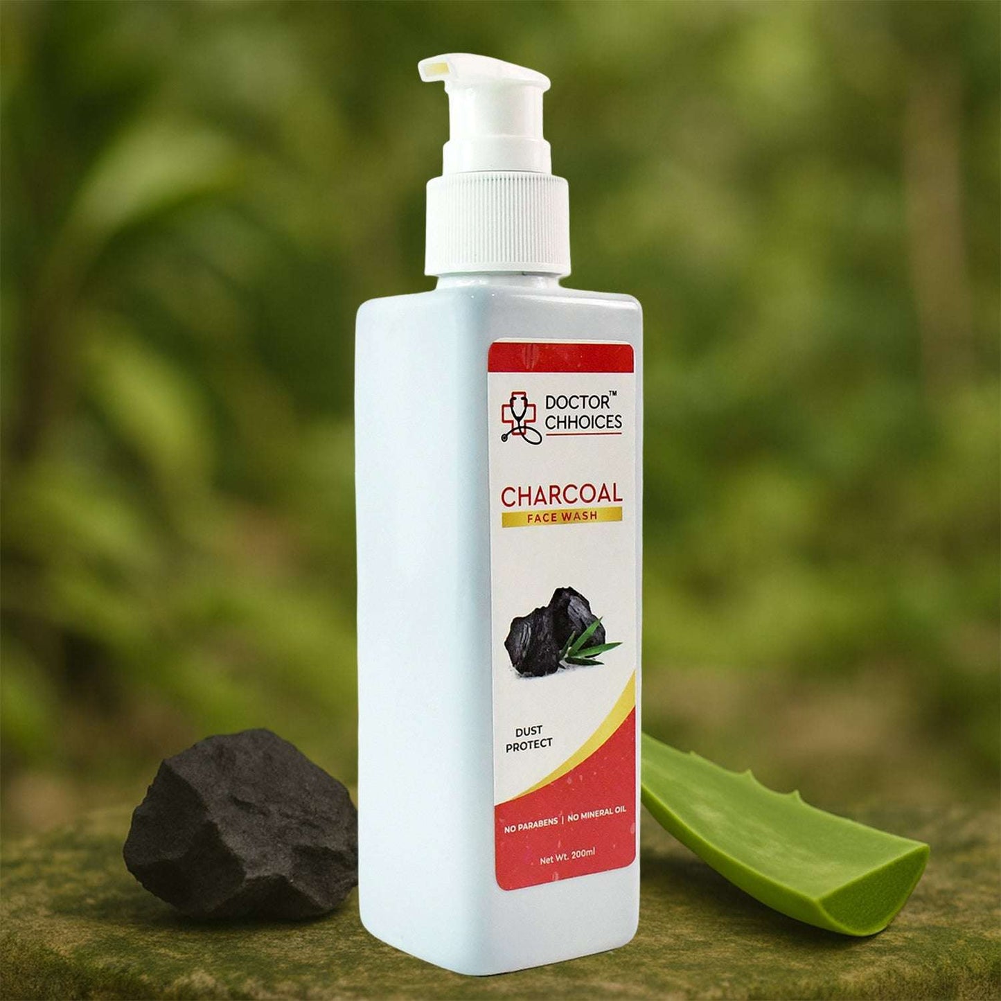 Doctor Chhoices Activated Charcoal Face Wash - 200ml
