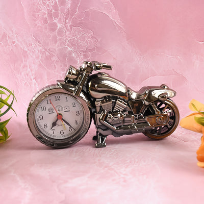 Motorcycle Alarm Clock Motor Table Clock For Home Decor (1 Pc) - second image