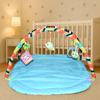 Baby Play Gym & Sleeping Mat with Mosquito Net & Hanging Toys