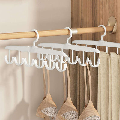 Tank Top Hanger 12-hook Space Saving Hanger Capacity Rotatable Wood Space Saving Hanger Closet Organizers And Storage For Dorm  Apartment For Tank Top - second image