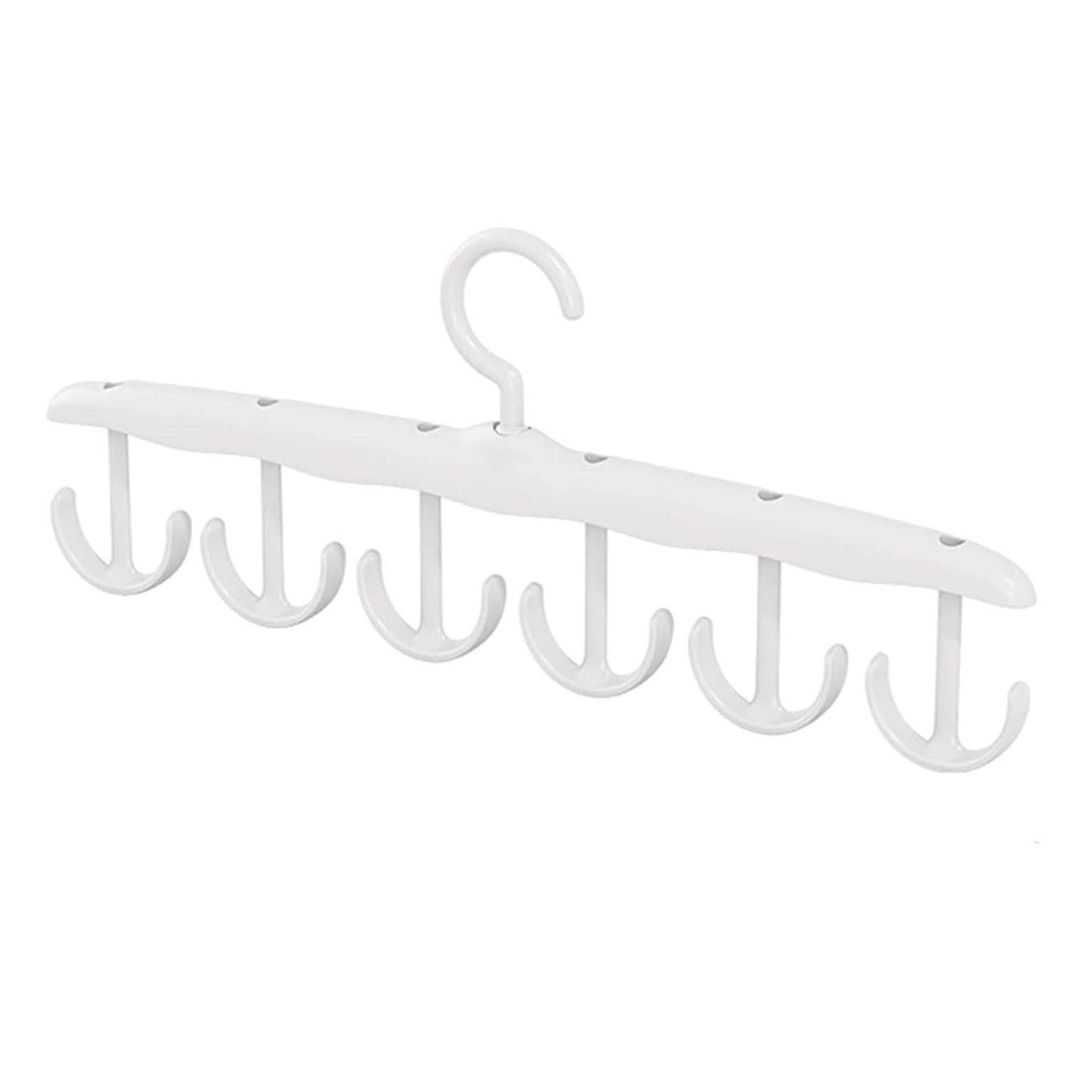 Tank Top Hanger 12-hook Space Saving Hanger Capacity Rotatable Wood Space Saving Hanger Closet Organizers And Storage For Dorm  Apartment For Tank Top - LootFaat
