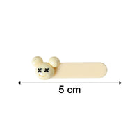 Cute Cartoon Bear Design Premium Fashion Hair Clips (4 Pc)