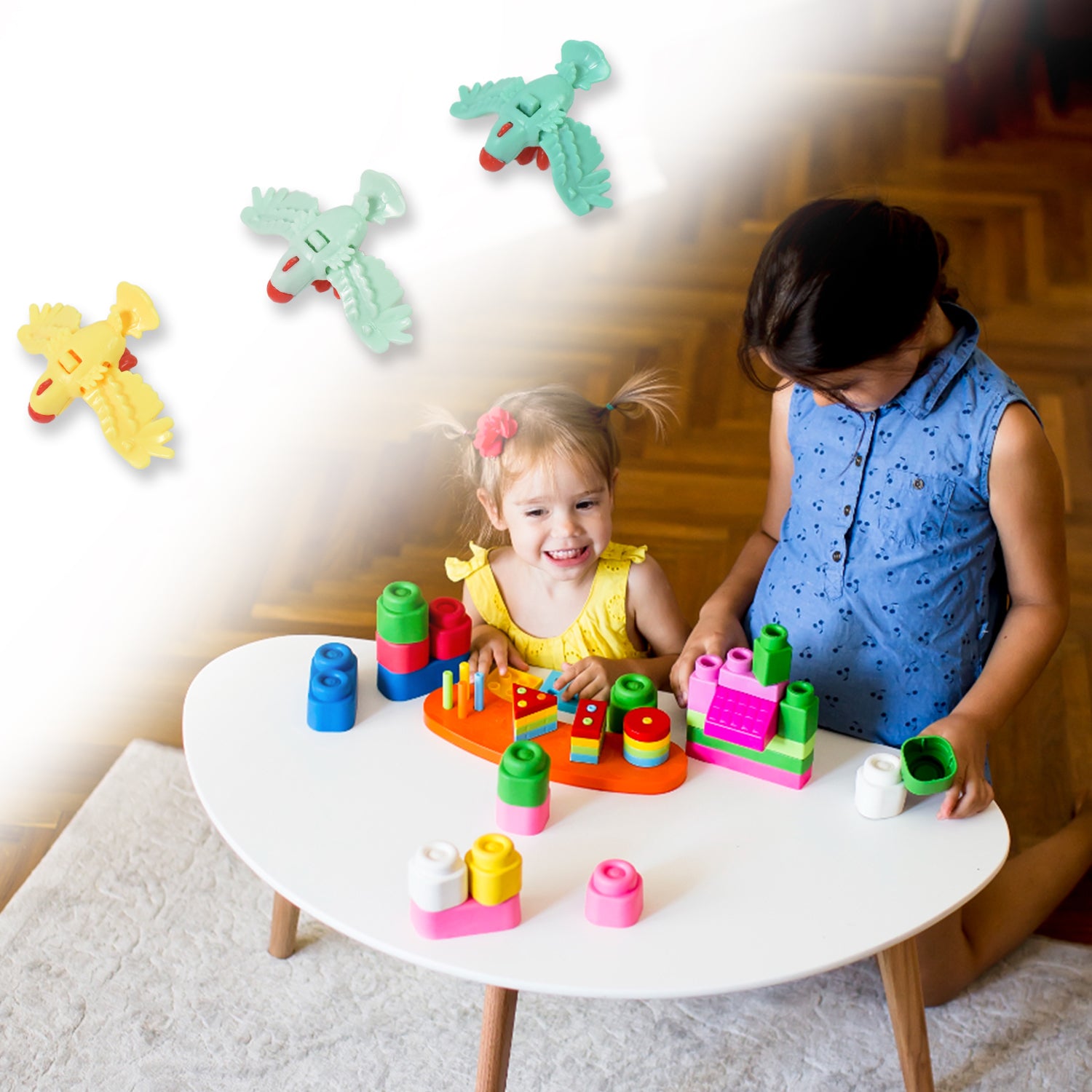 Small Diy Rio Birds Toy Promotional Toys Child Age Group 3-6 Yrs (1 Pc  Mix Color  Design) - LootFaat
