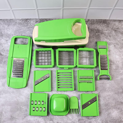 Supermom 14-in-1 Nicer Dicer  Multipurpose Vegetable  Fruit Chopper - second image