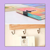 Paper Holding Binder Clips Paper Clips (8 Pcs Set  Mix Color)