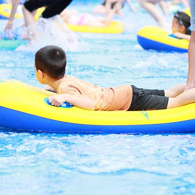Inflatable Surfboard For Kids Inflatable Bodyboard For Children With Handles Portable Surfboard For Children Outdoor Pool Beach Floating Mat Pad Water Fun