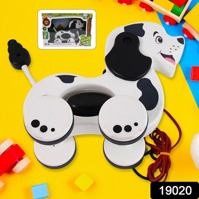 Pull Along Dog Toy for Toddlers - Walking & Developmental Fun - second image