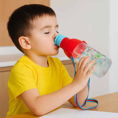 0273 Plastic Tranparent Sports Insulated Water Bottle With Dori  Straw Easy To Carry High Quality Water Bottle Bpa-free  Leak-proof For Kids School For Fridge Office Sports School Gym Yoga (1 Pc 800ml) - second image