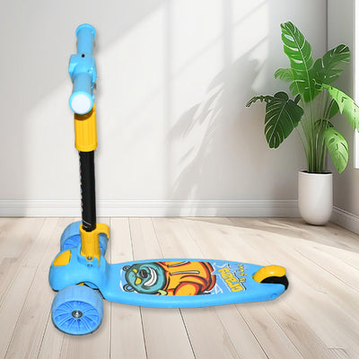 Kids Scooter 2 Wheel - Foldable, Height Adjustable - Ages 3-10