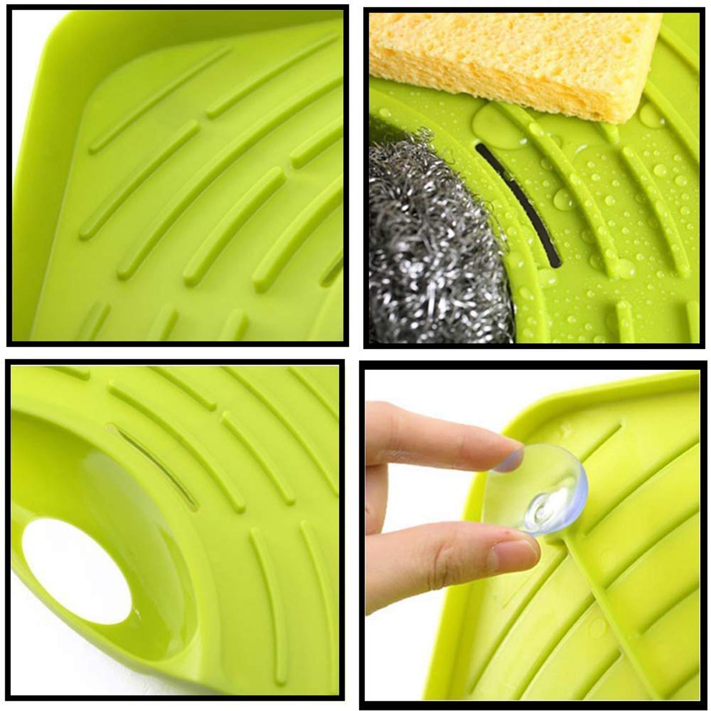 Corner Sink Strainer For Draining Kitchen Waste In Sinks And Wash Basins. - LootFaat