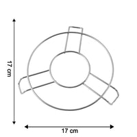 Stainless Steel Round Table Ring Hot Pot Stand (1 Pc)