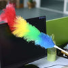 Colorful Feather Duster  Microfiber Duster For Cleaning  Dusting Stick  Dusting Brush