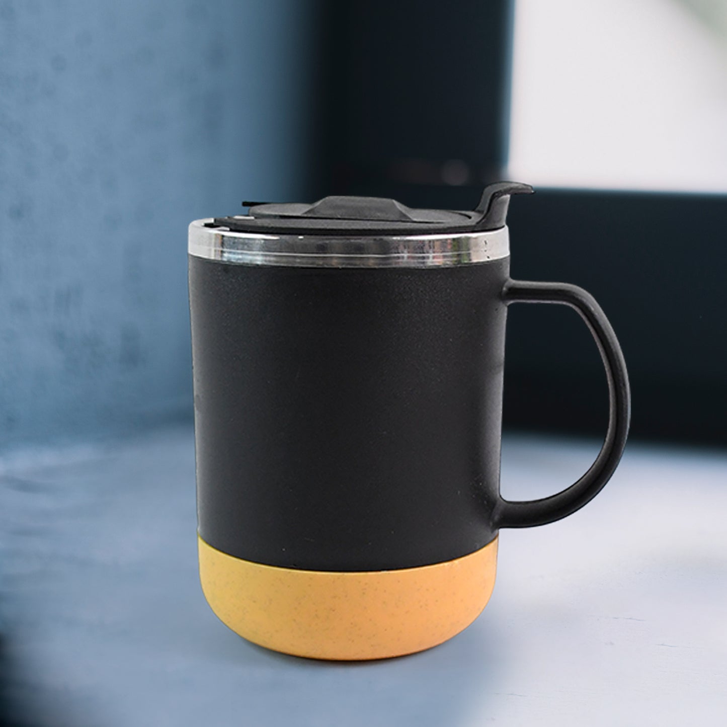 350ml Insulated Coffee Mug with Spill-Proof Lid