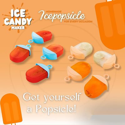 Plastic Ice Candy Maker 4 Compartment  Grid Kulfi Candy (1 Pc) - second image