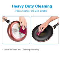 Kitchen Scrubber Pads For Utensilstiles Cleaning (Pack Of 4) - LootFaat