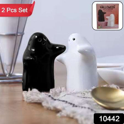 Cute Ceramic Salt and Pepper Shakers - Hugging Couple Design (2-Piece Set)