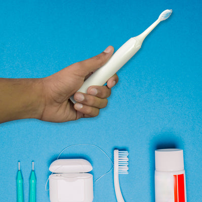 Battery Operated Electric Toothbrush with 3 Brush Heads - second image
