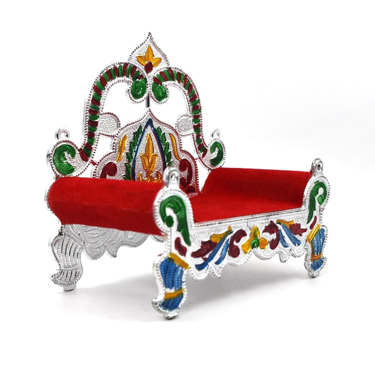 Big Singhasan Bal Gopal Used In All Kinds Of Household And Official Places For Placing Gods Sculpture Over It. - LootFaat