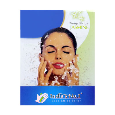 Fresh Paper Soap Strips Traveling Hand Wash With Jasmine Fragrance (100pc) - second image