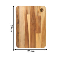 Apex Steel Oak Cutting Board With Wooden Handle (1 Pc)