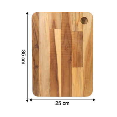 Apex Steel Oak Cutting Board With Wooden Handle (1 Pc) - second image