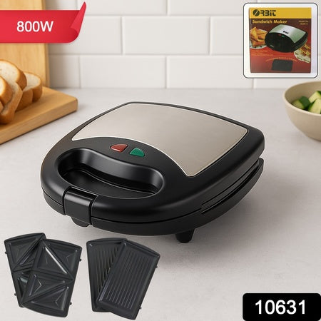 Orbit Sandwich Maker With Interchangeable Plates (800w  1 Pc)