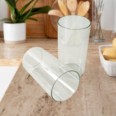 Apex Clear Plastic Tumbler  Glass Set  6-piece Unbreakable - second image