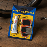 Bicycle Tire Repair Kit Puncture Repair Set With Adhesive Portable Tools