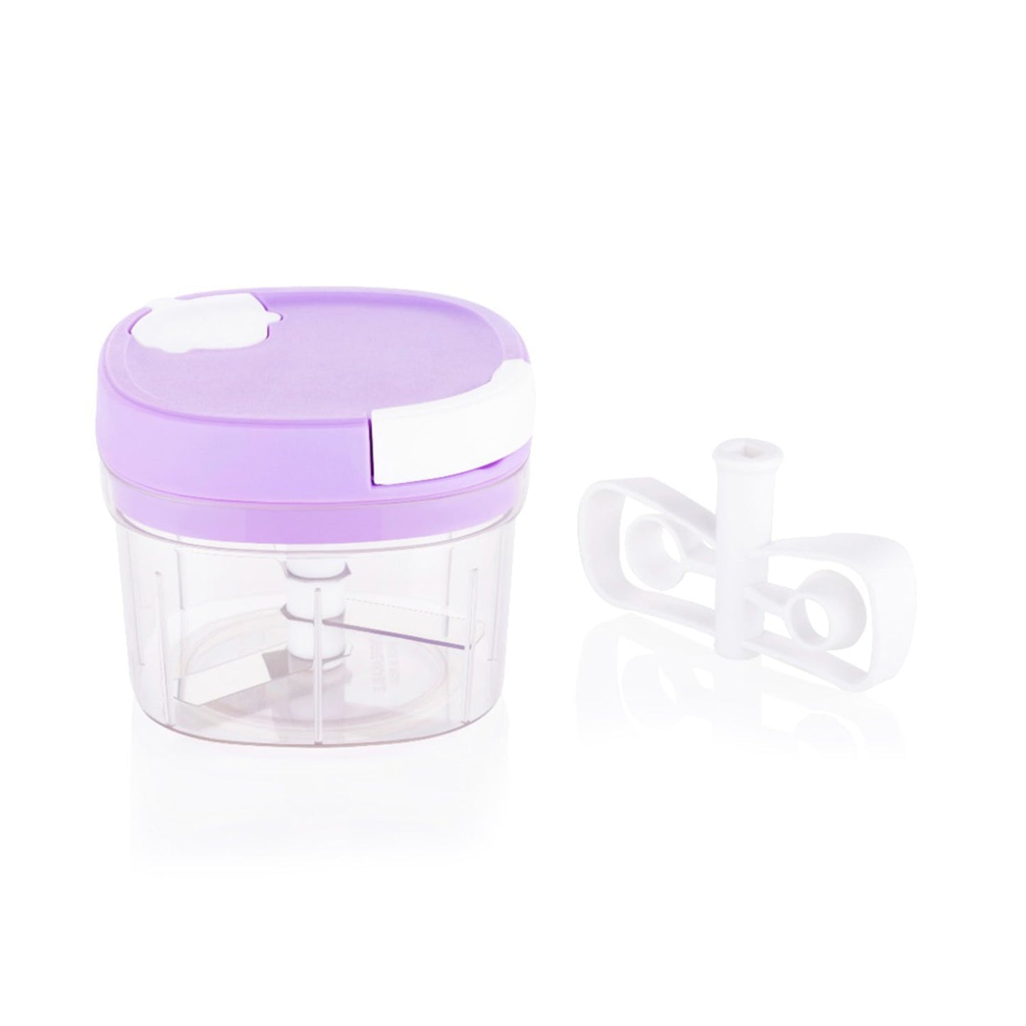 2in1 Handy Chopper And Slicer For Home  Kitchen (600ml Capacity) - LootFaat