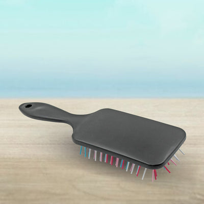 8482 Massage Comb Massage Hair Brush Ergonomic Matt Disappointment For Straight Curly Hair Cushion Curly Hair Comb For Detangling Professional Comb For Men And Women For All Hair Types Home Salon Diy Hairdressing Tool  (1 Pc) - second image