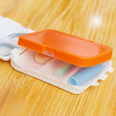 Portable Dual-sided Pill Organizer Box (1 Pc) - second image
