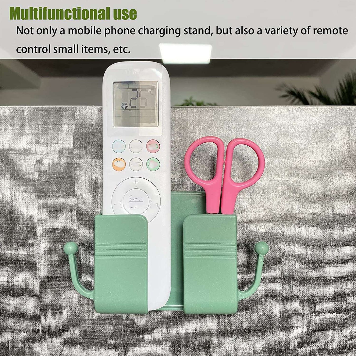 Wall Mount Mobile Stand with Hook - Versatile Hanging Organizer