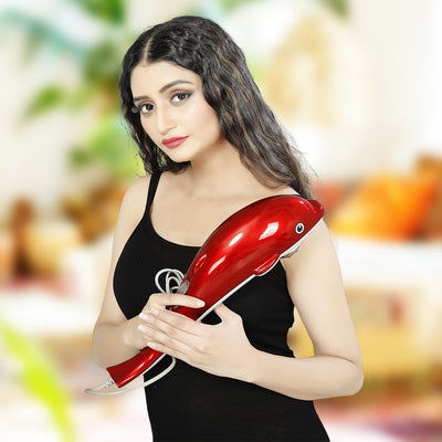 Dolphin Handheld Massager - Electric Vibration & Infrared Therapy