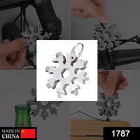 Snowflake Multi-tool Stainless Steel Snowflake Bottle Opener - LootFaat