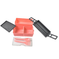 3-Layer Leakproof Lunch Box with 3 Compartments for Office & Kids