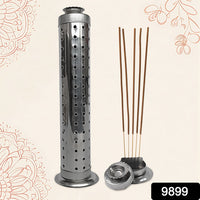 Stainless Steel Agarbatti Stand For Puja (1 Pc) - LootFaat