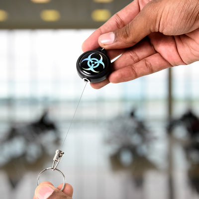 Safety Anti-lost Retractable Key Chain (1 Pc  Big) - second image