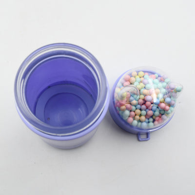 6953 Girl Glass Water Bottle For School With Kid Sparkle Strap Cat Lid Sequins Glitter Glass Cup Birthday Gift Children 350ml (Moq - 80 Pc) - second image