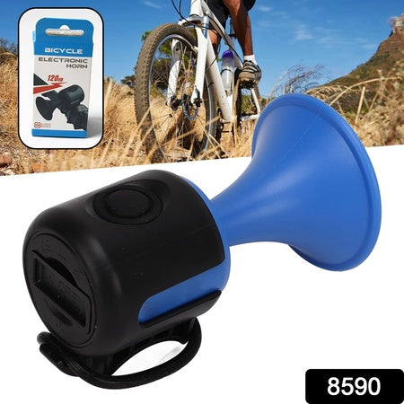 120dB Loud Bicycle Horn - Electronic Bike Bell with Waterproof Design