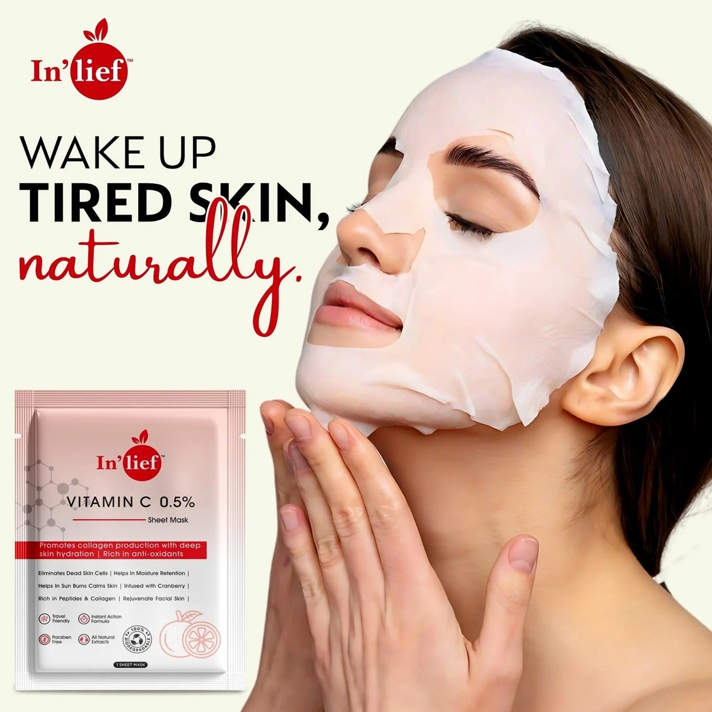 Premium In’lief Vitamin C 0.5% Beauty - Premium Quality - Best Quality & Value