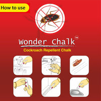 Cockroaches Repellent Chalk Keep Cockroach Away (Pack Of 12) - LootFaat