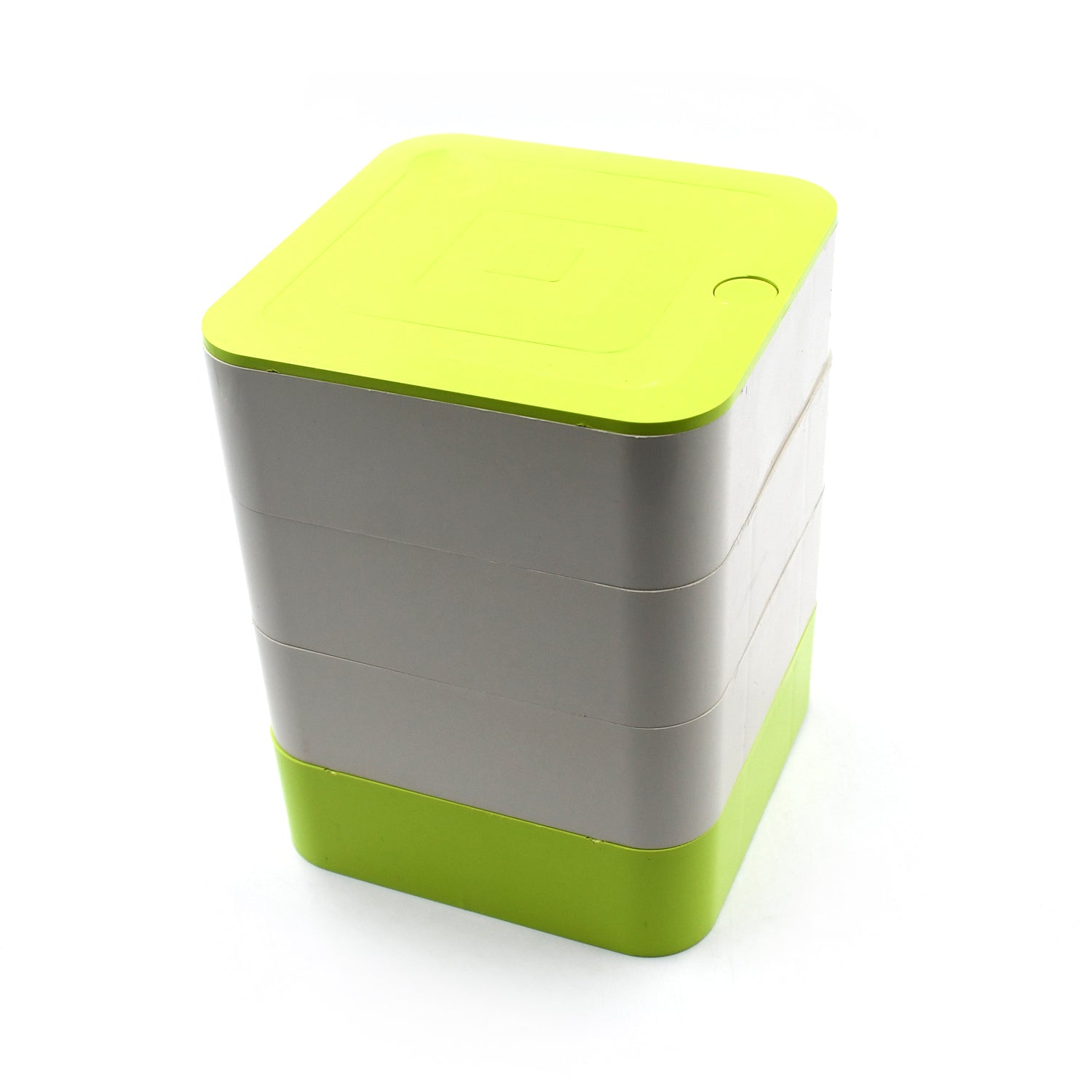 4 Layers Jewelry Box 360 Degree Rotating Jewelry Box Jewelry And Earring Organizer Box Accessory Storage Box - LootFaat