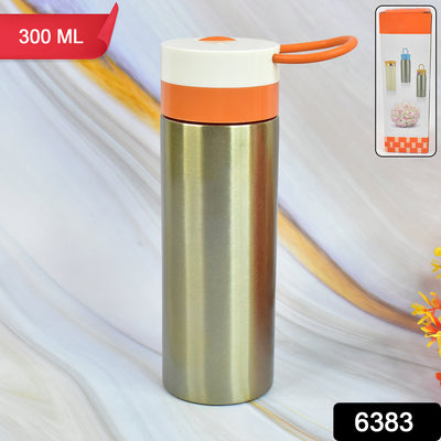 300ml Stainless Steel Insulated Water Bottle with Loop Handle