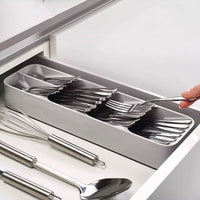 1 Pc Cutlery Tray Box Used For Storing Cutlery Items And Stuffs Easily And Safely. - LootFaat
