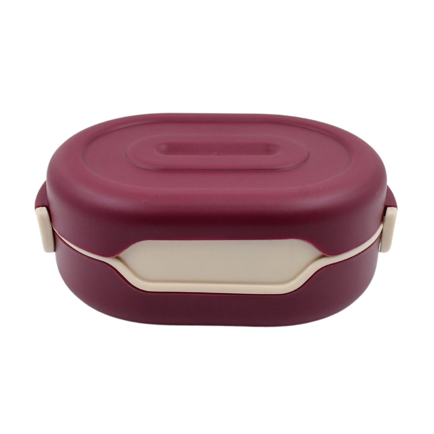 Airtight Food Grade Tiffin Box With 2 In 1 Spoon And 2 Compartment - LootFaat